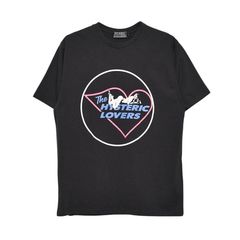 HYSTERIC LOVERS Tシャツ / ブラック