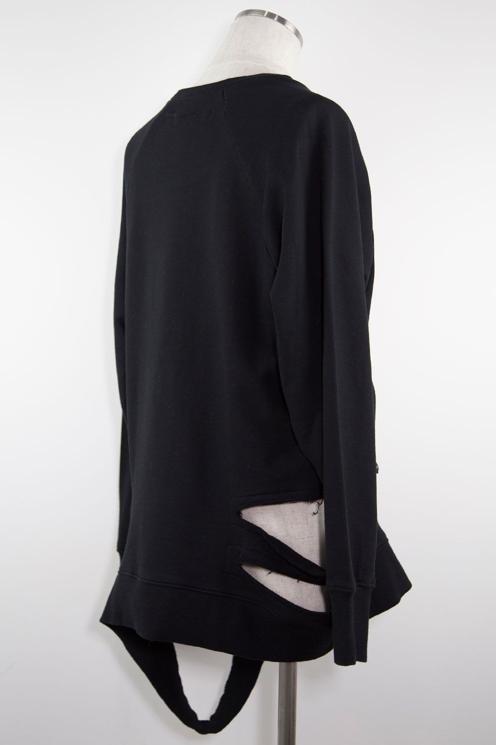ラグランオーバーサイズトップ / RAGLAN OVER SIZE TOP / ブラック