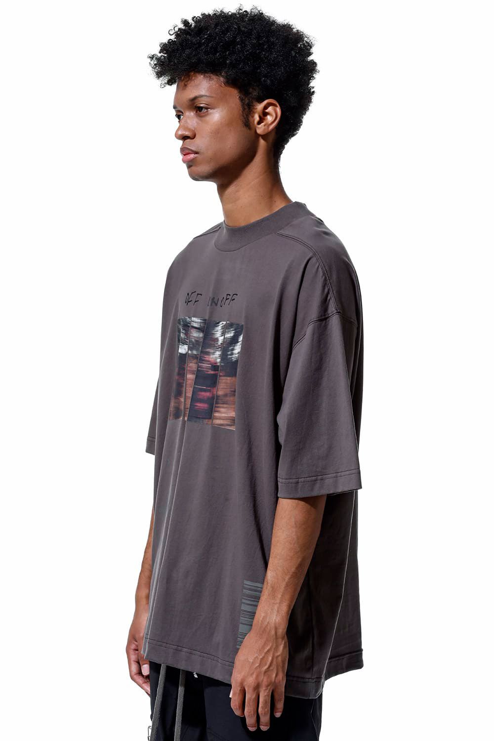 タイプAプリントカットソー / Type A Print T-Shirts / ブラック / ag-7024-1