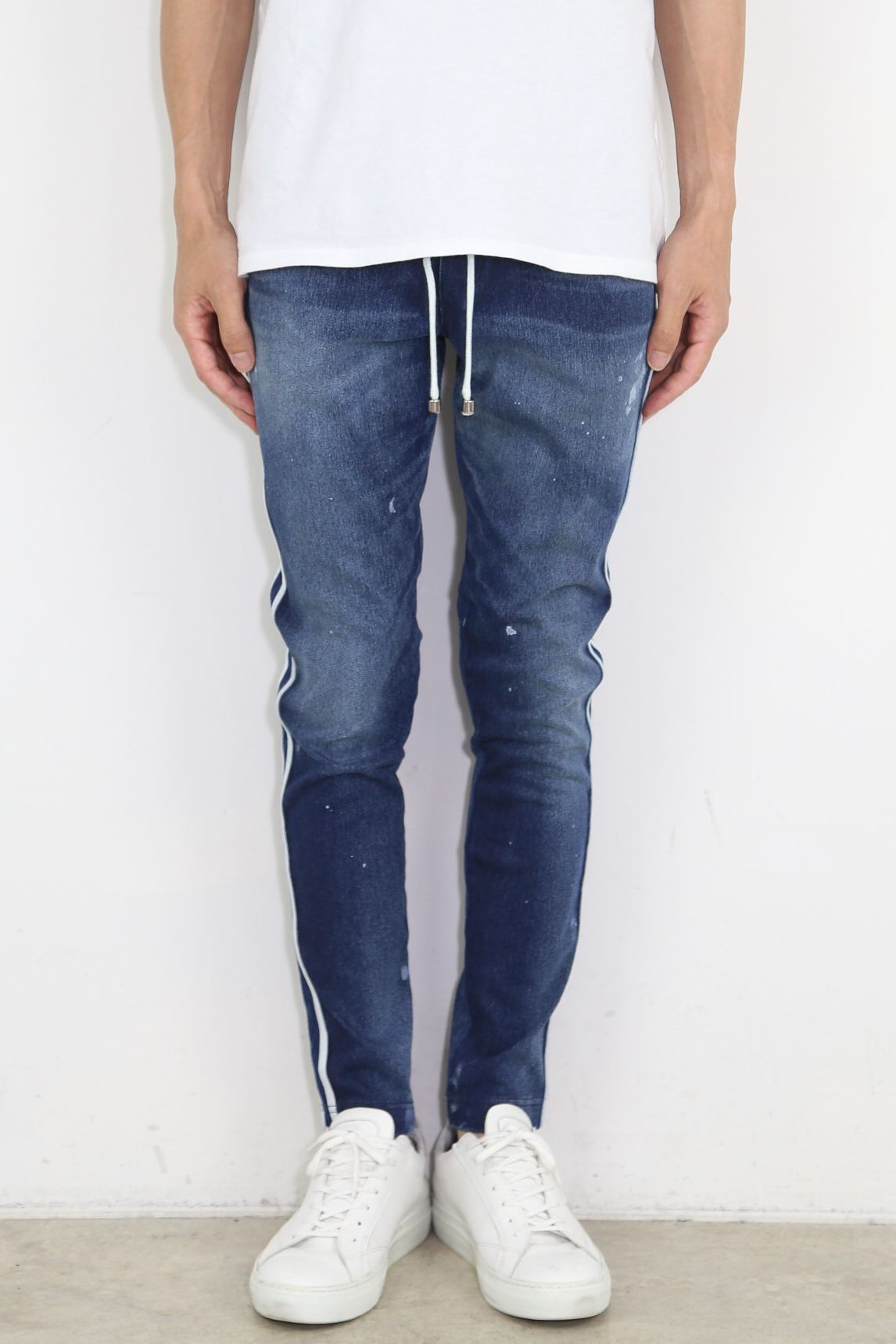 【人気継続商品】EX denim jersey BLINDLINE PT / ダークインディゴ
