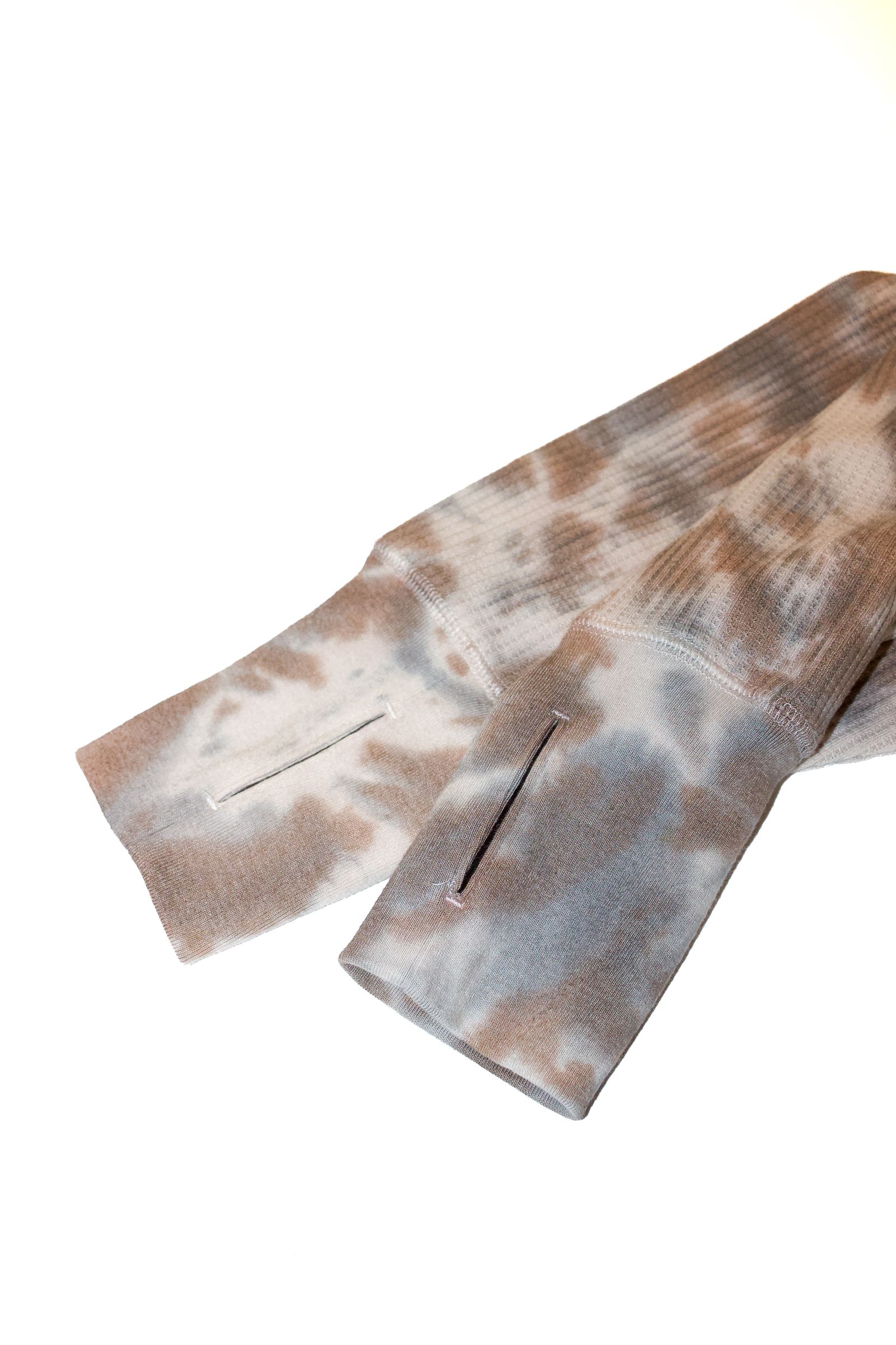 tie-dye thermal longsleeve Tee / タイダイサーマルロンTee