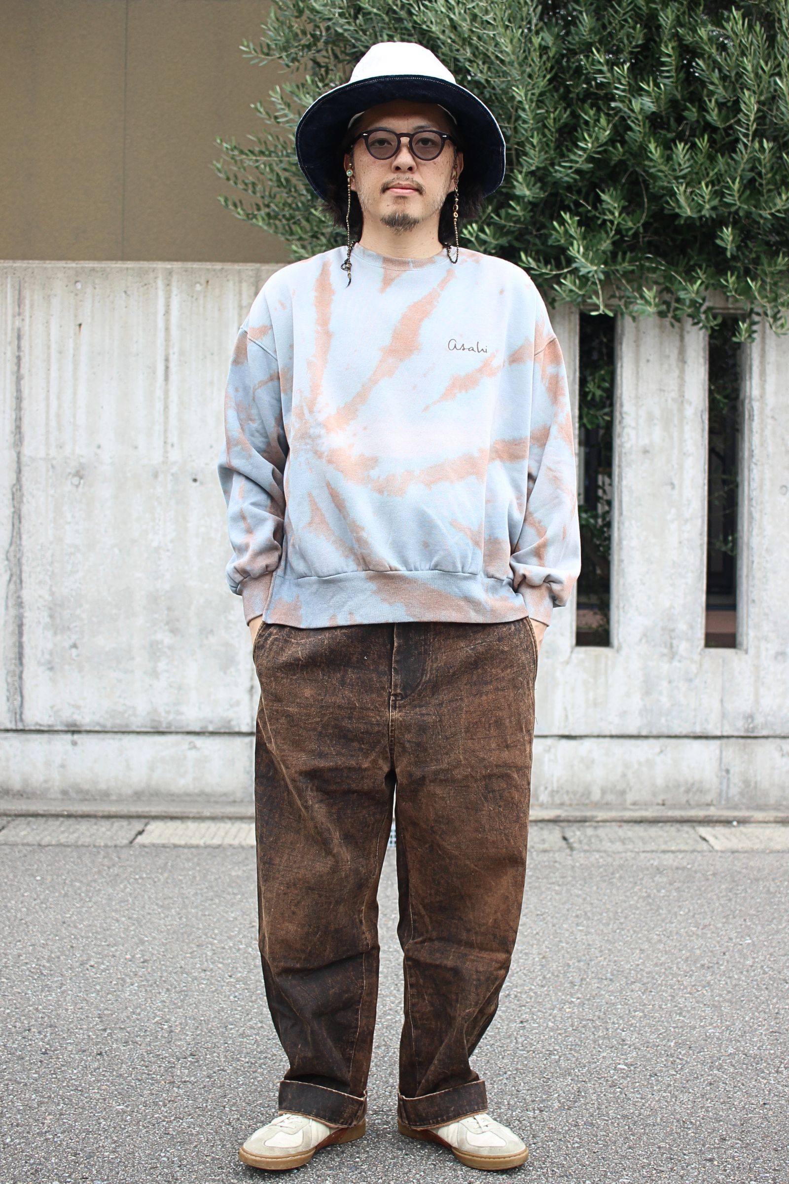 Tiedye Sweatshirt / タイダイスウェットシャツ : 裏起毛