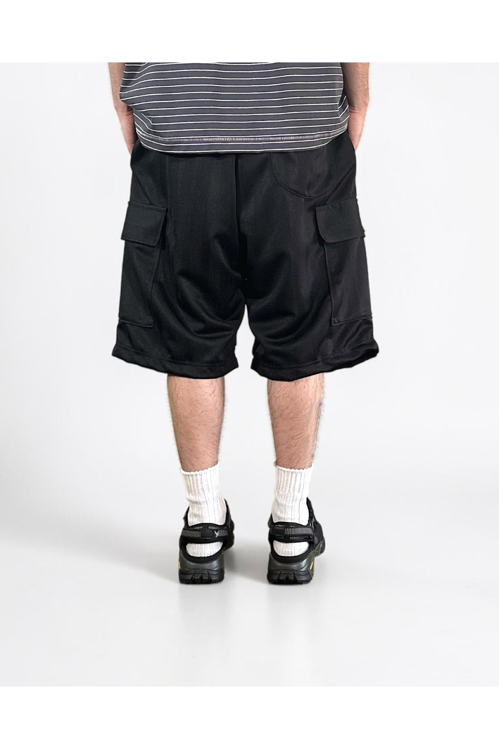 RODMAN-SHORTS / ロッドマン ショーツ : ジャージハーフパンツ - BLACK