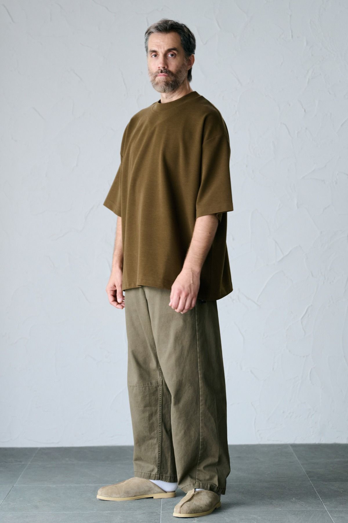 DOIG-2 / BALLOON TOPサーマルTee - BROWN