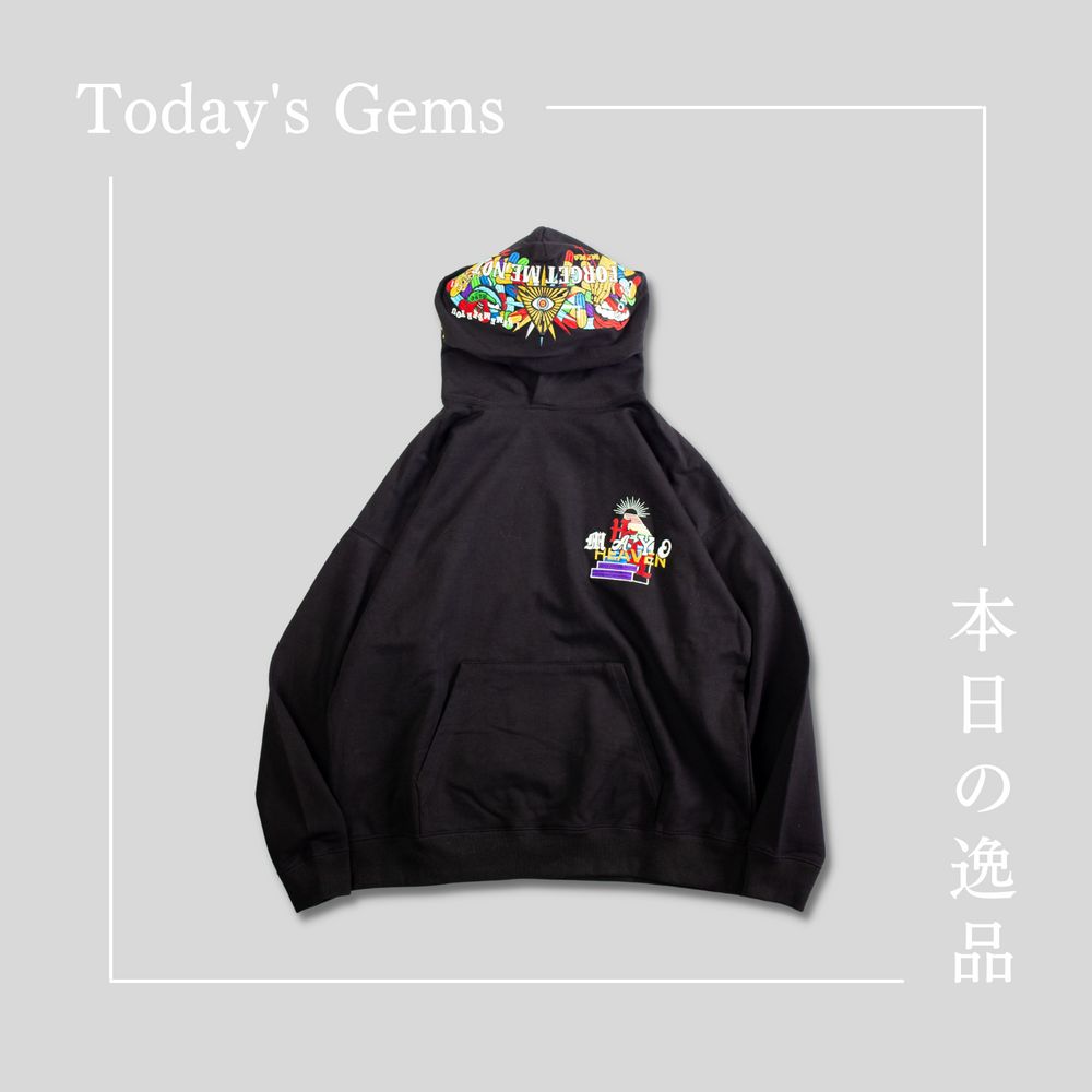本日の逸品【MAYO : Forget Me Not Embroidery Hoodie】
