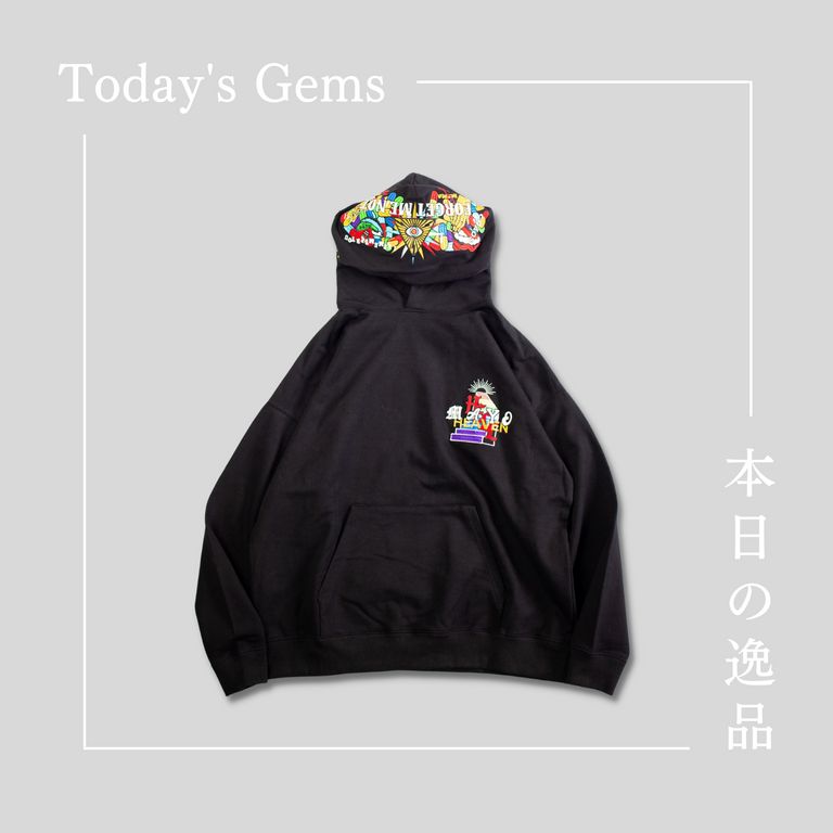 本日の逸品【MAYO : Forget Me Not Embroidery Hoodie】