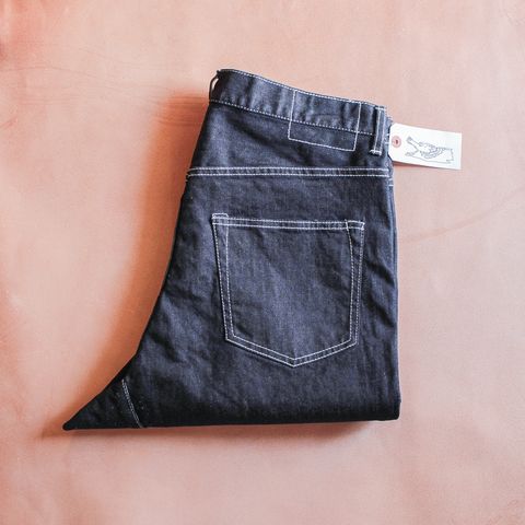 最高の品質 Aquviiストレッチデニムパンツcontrol pantsABBYインディゴ