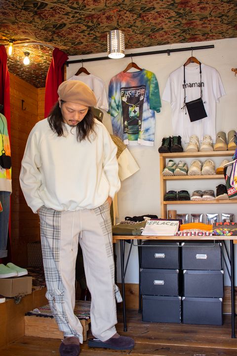 #秋物新作を使ったコーデ  【ペルソナNo,4：猫好きな40歳】