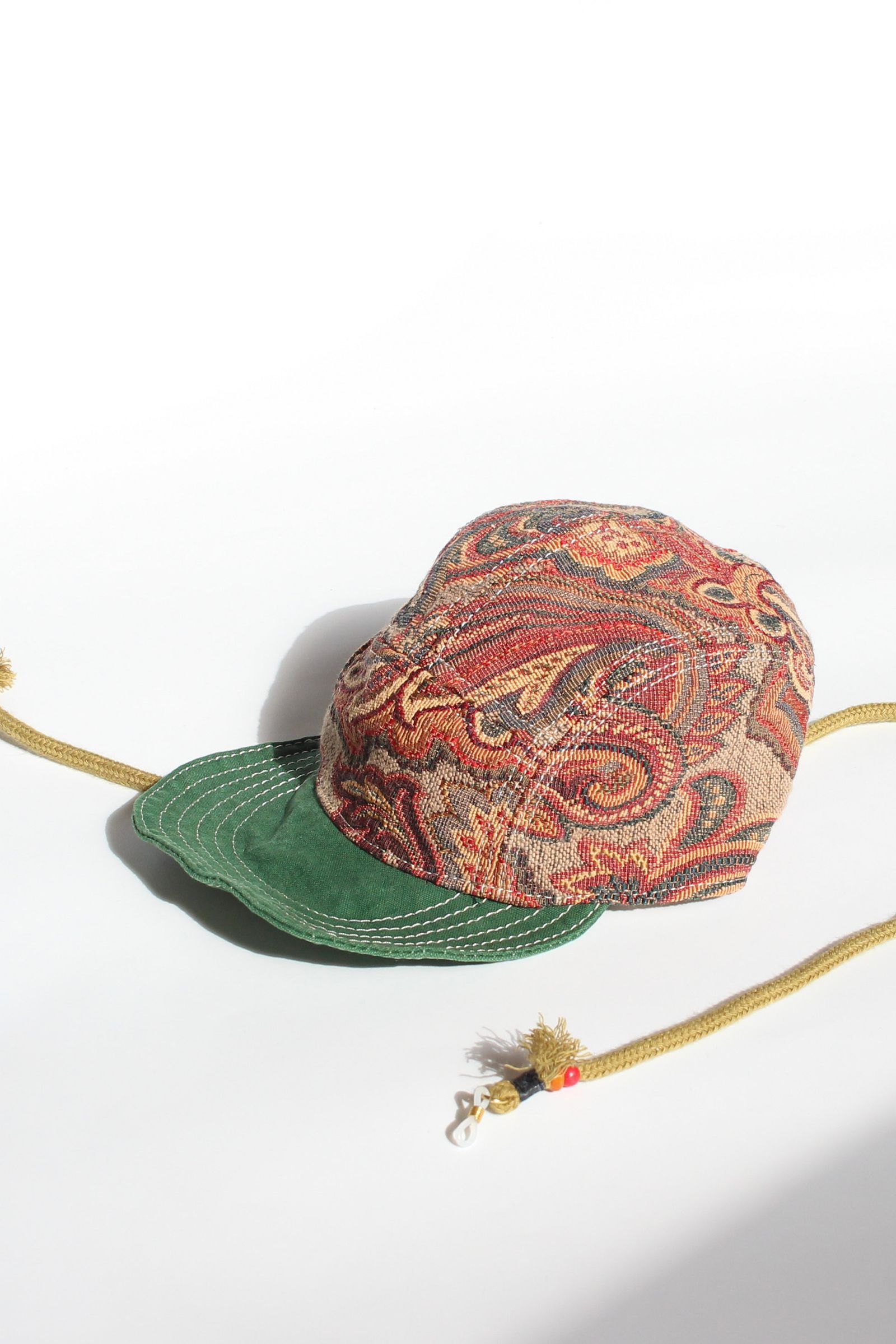 Glass Cord CAP - Cerambycidae / グラスコードキャップ 【ゴブラン x 帆布】