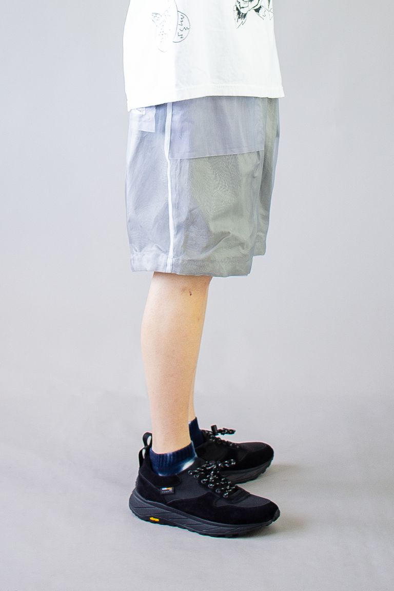 meagratia - see through short PT - gray | tomoshibi