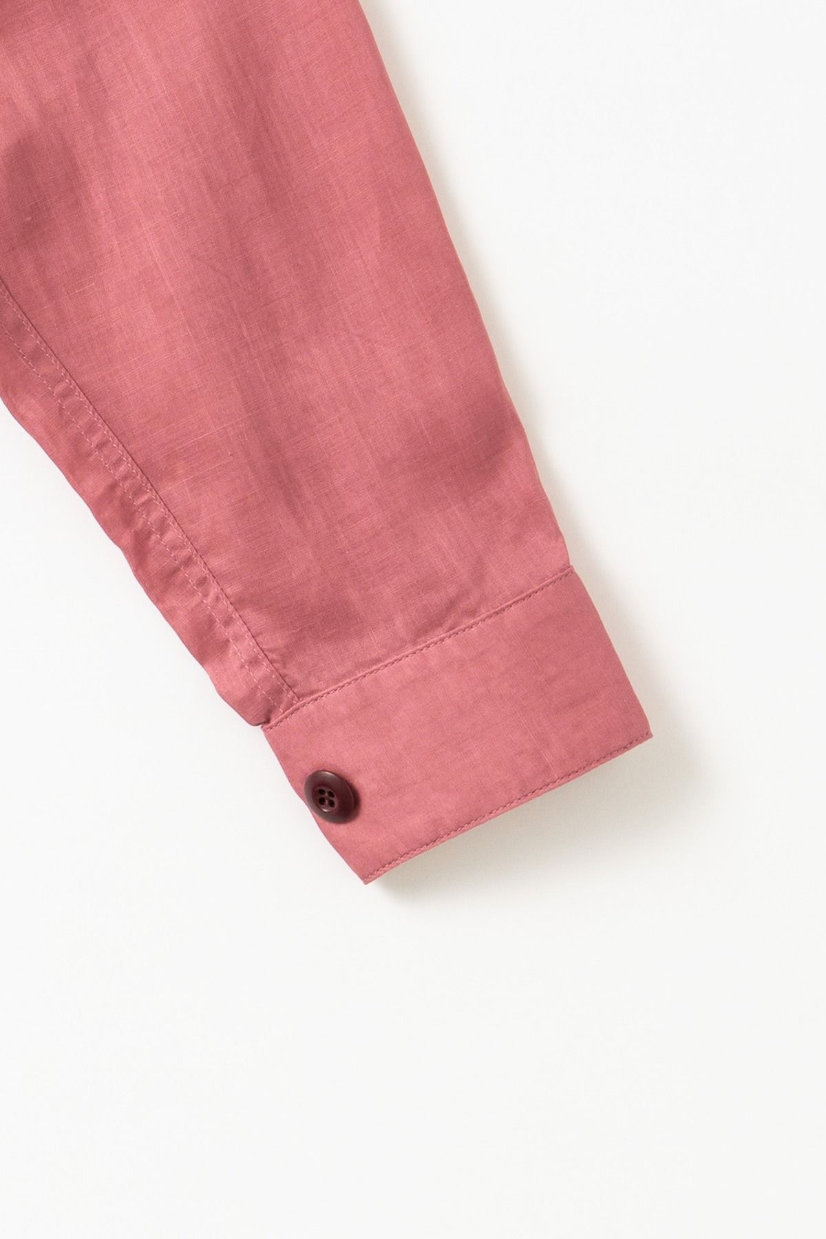 FRIESZ / LINEN LS SHIRT リネン長袖シャツ - PINK