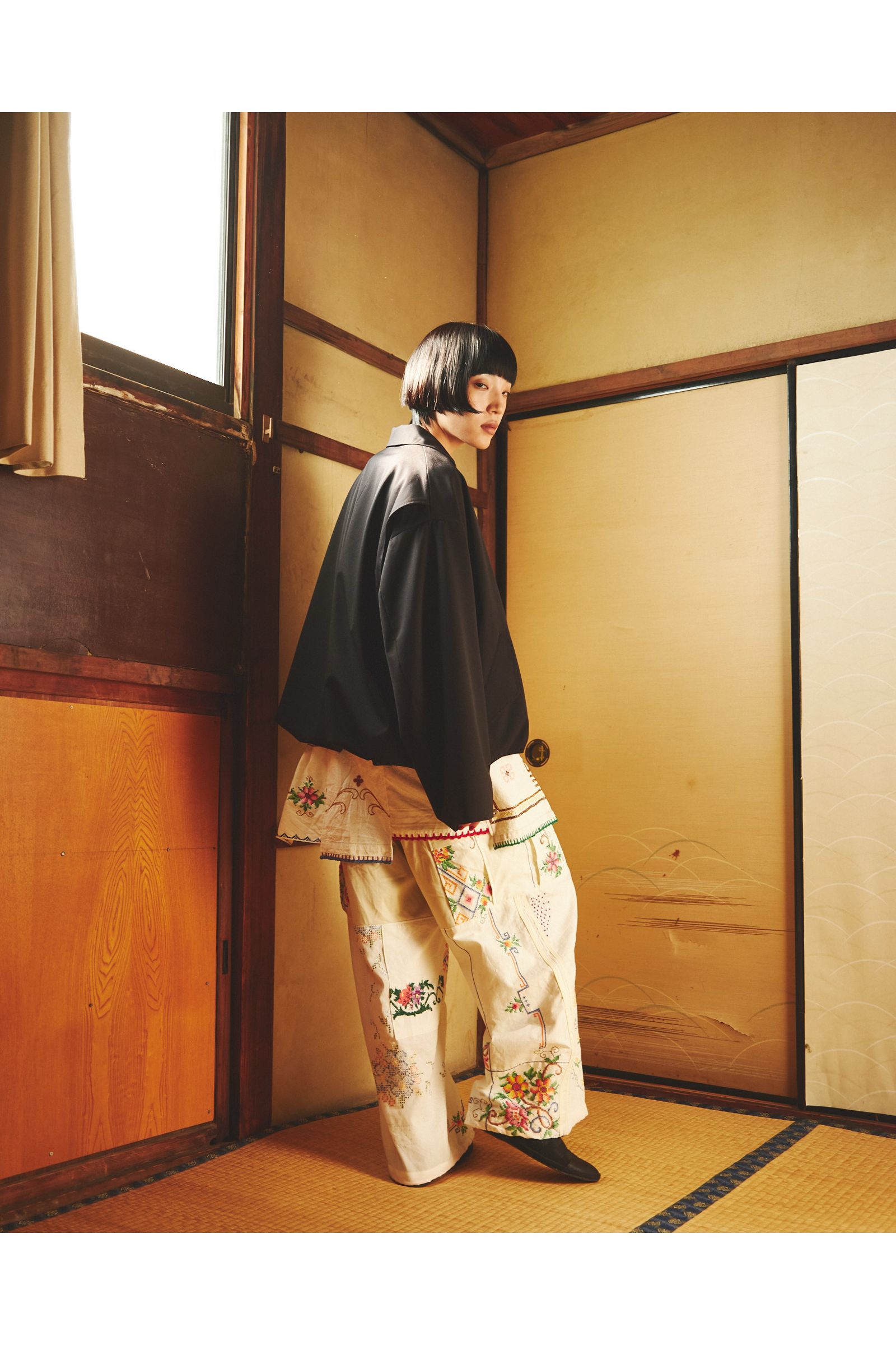UTILITY FORMAL-JK / ユーティリティフォーマルジャケット : ラペルドジャケット - BLACK