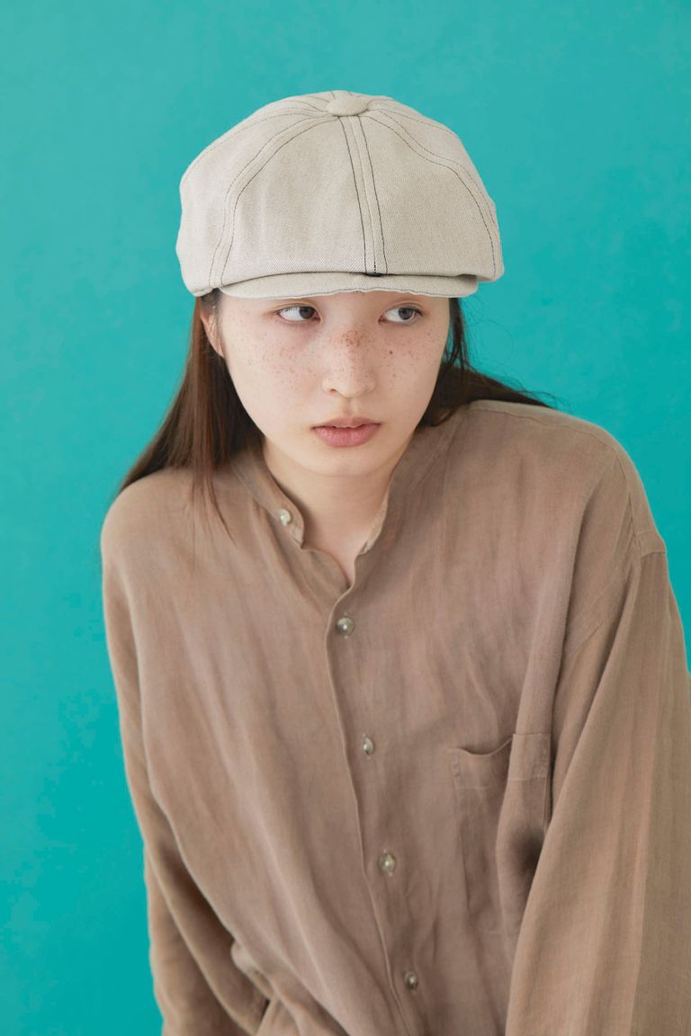 CPH - 502LD LINEN DENIM CASQUETTE / リネンデニムキャスケット(帽子