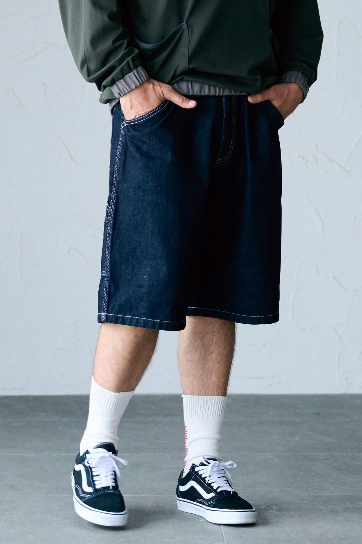 PURISM / EASY CARPENTER SHORT デニムイージーショーツ - ONEWASH