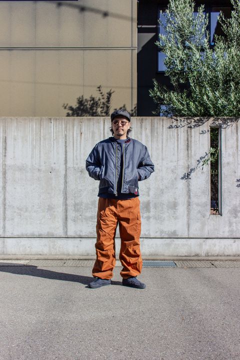 ミリタリーベースの秋冬コーデ『VOO + kelen』