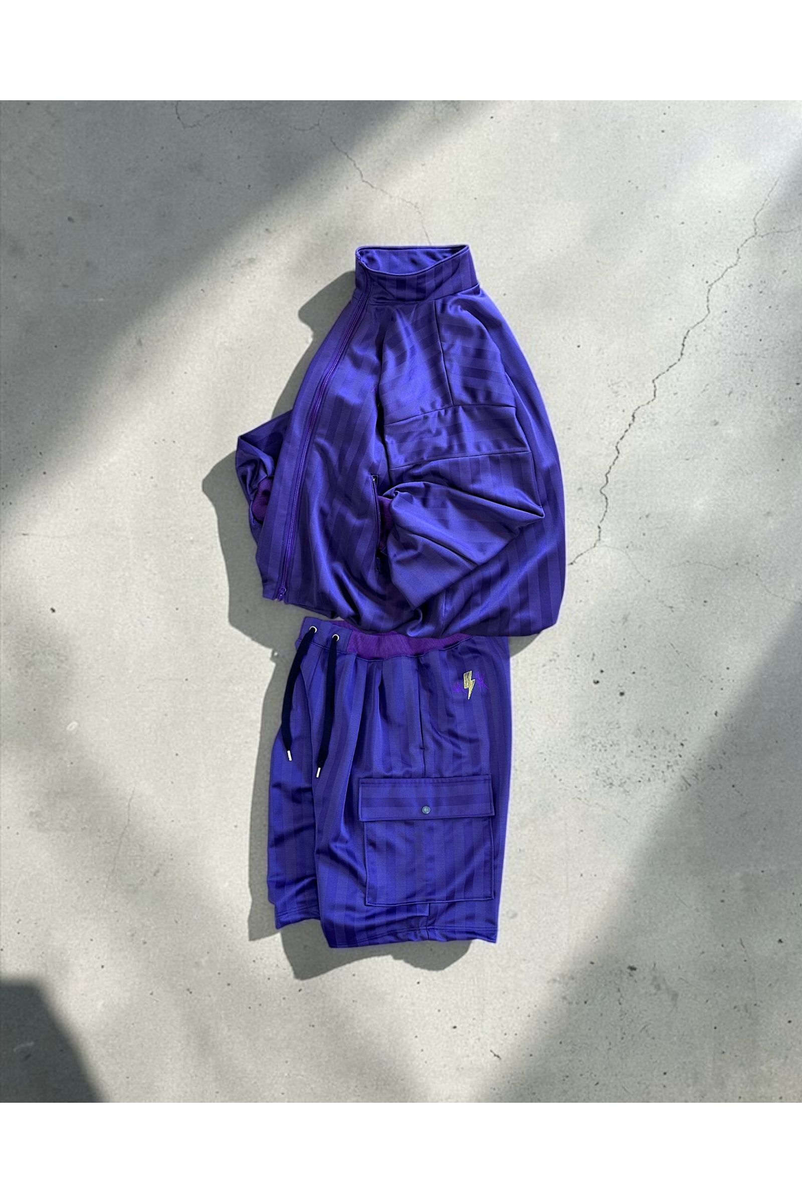 RODMAN-SHORTS / ロッドマン ショーツ : ジャージハーフパンツ - PURPLE