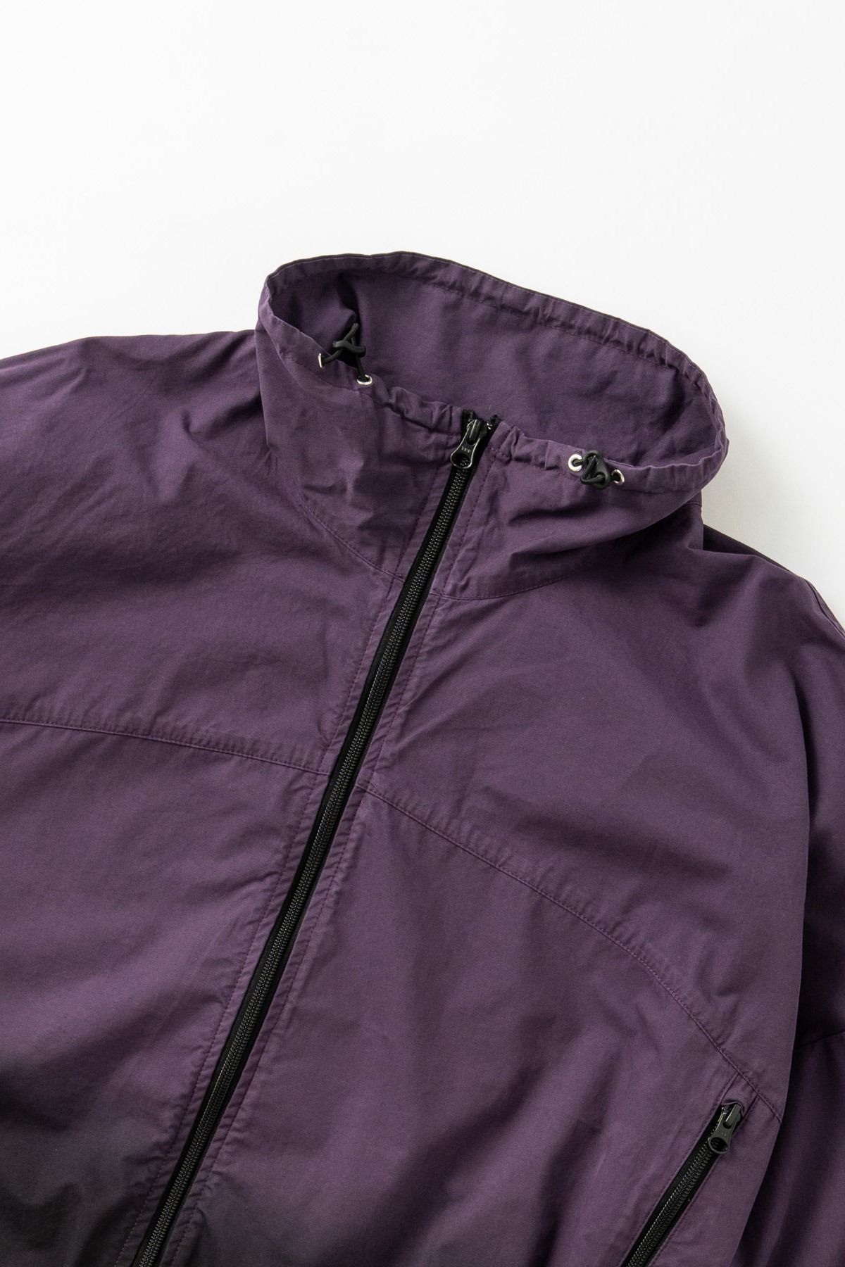 VILLON / STEP DYEING JACKET グラデーション染めトラックジャケット - PURPLE