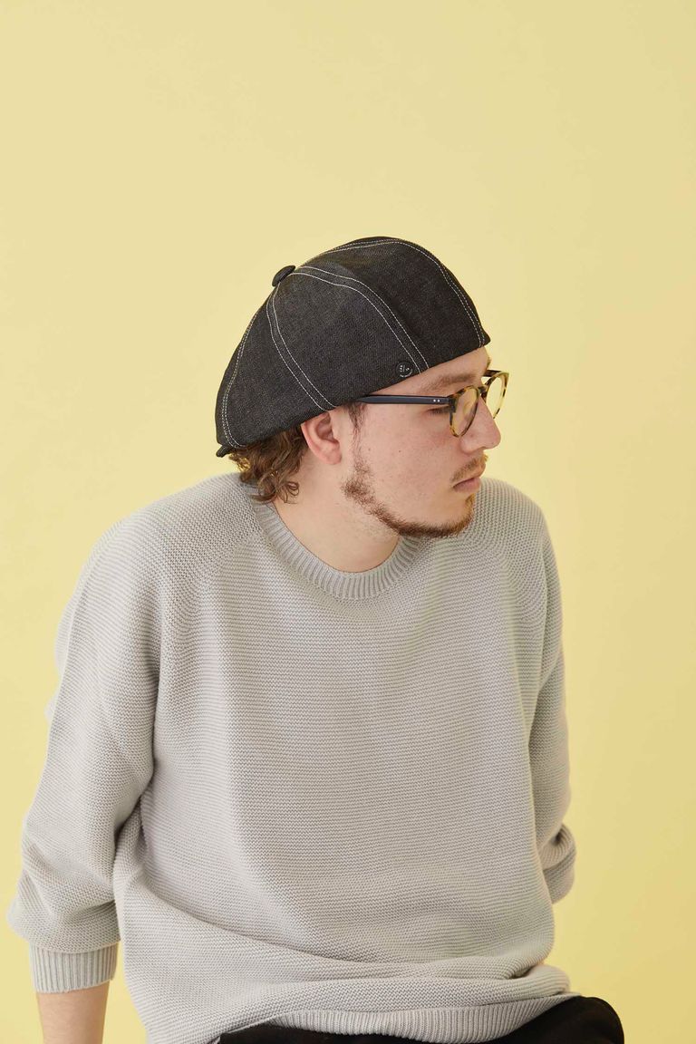 CPH - 575LD LINEN DENIM CASQUETTE / リネンデニムキャスケット(帽子