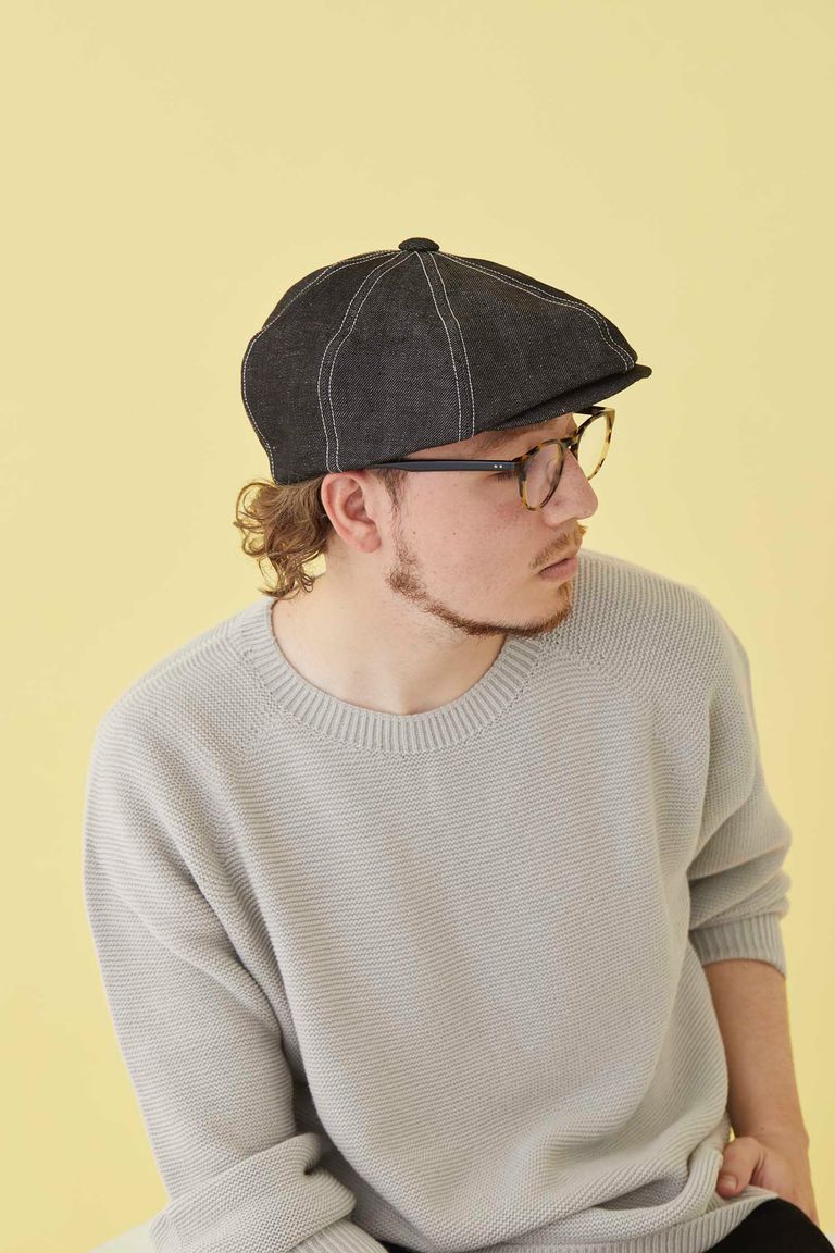 575LC LINEN CANVAS CASQUETTE / ECRU - キャスケット