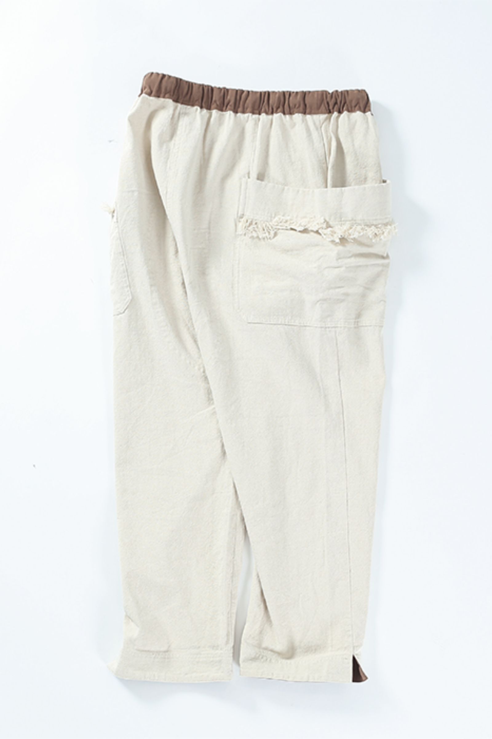 イージーパンツ : FRINGE GARDENER TROUSER / フリンジガーデナートラウザー "SITAR" - キナリ