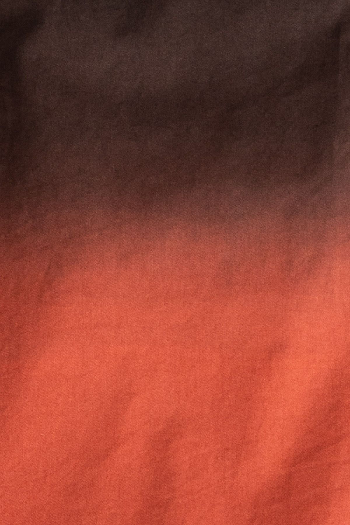 RAOUL / STEP DYEING PANT グラデーション染めトラウザー - TERACOTTA