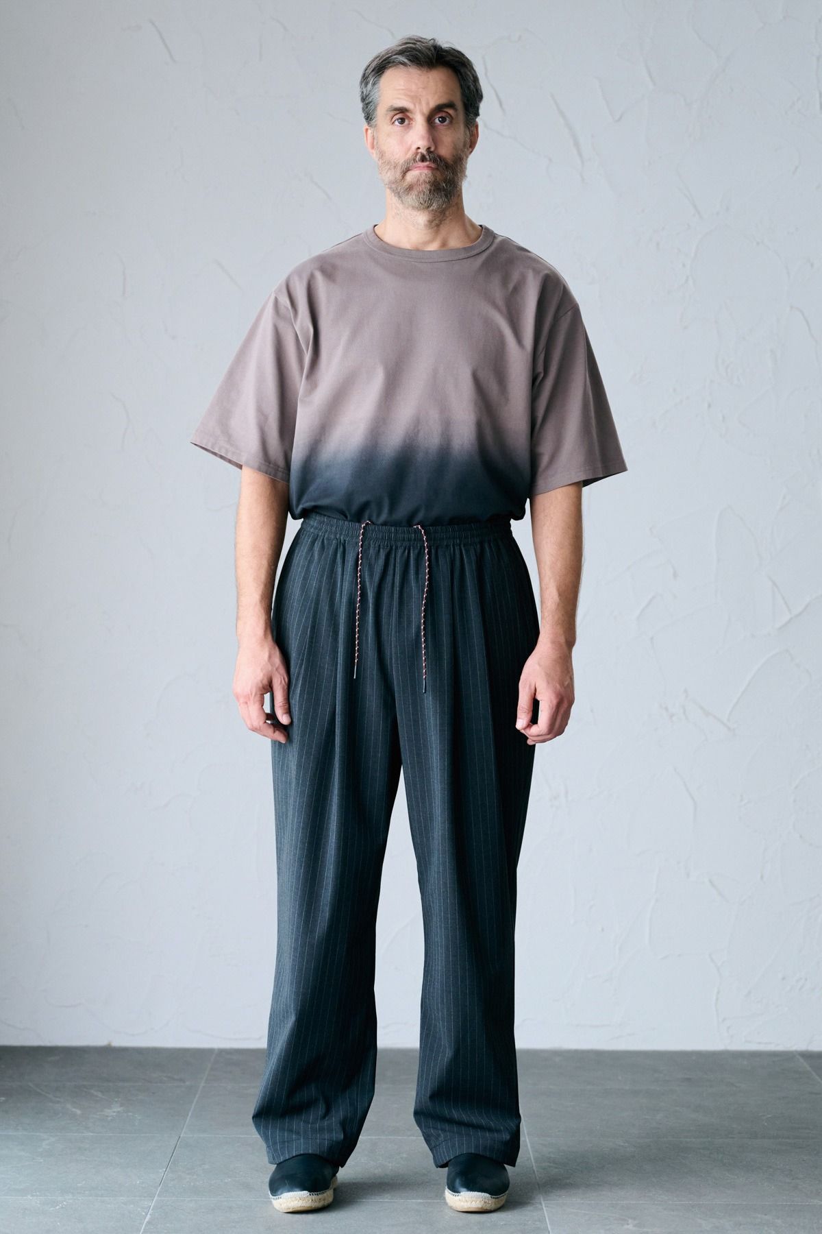 PABLO / STEP DYEING TOP グラデーション染めTシャツ - GRAYGE