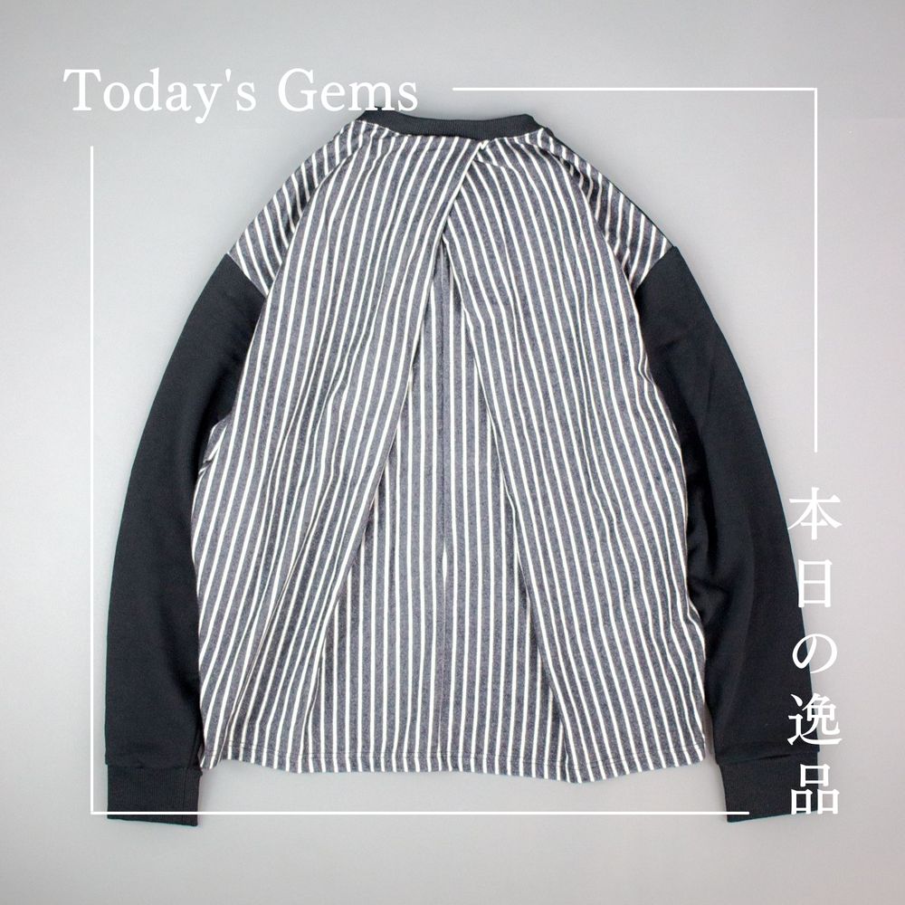 本日の逸品【chloro : バックタックプルオーバー】