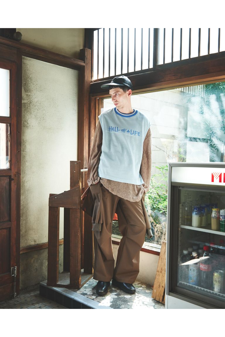 身長185cm : Size RELAX着用
