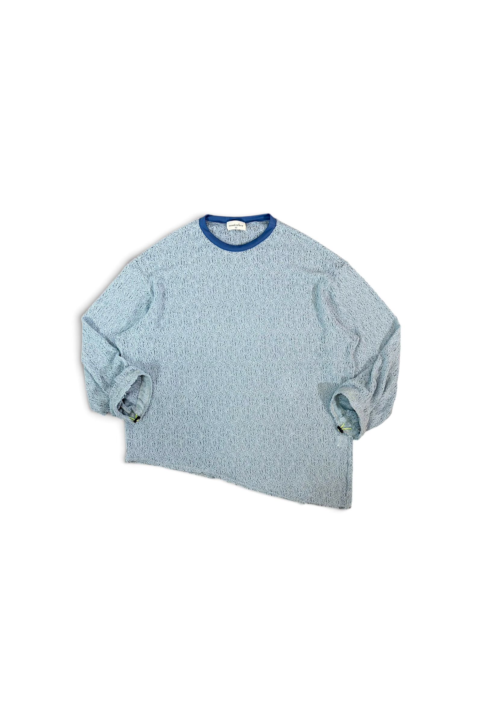 PISTOLS-L/TEE / ピストルズ ロングスリーブTシャツ : アシンメトリープルオーバー - BLUE