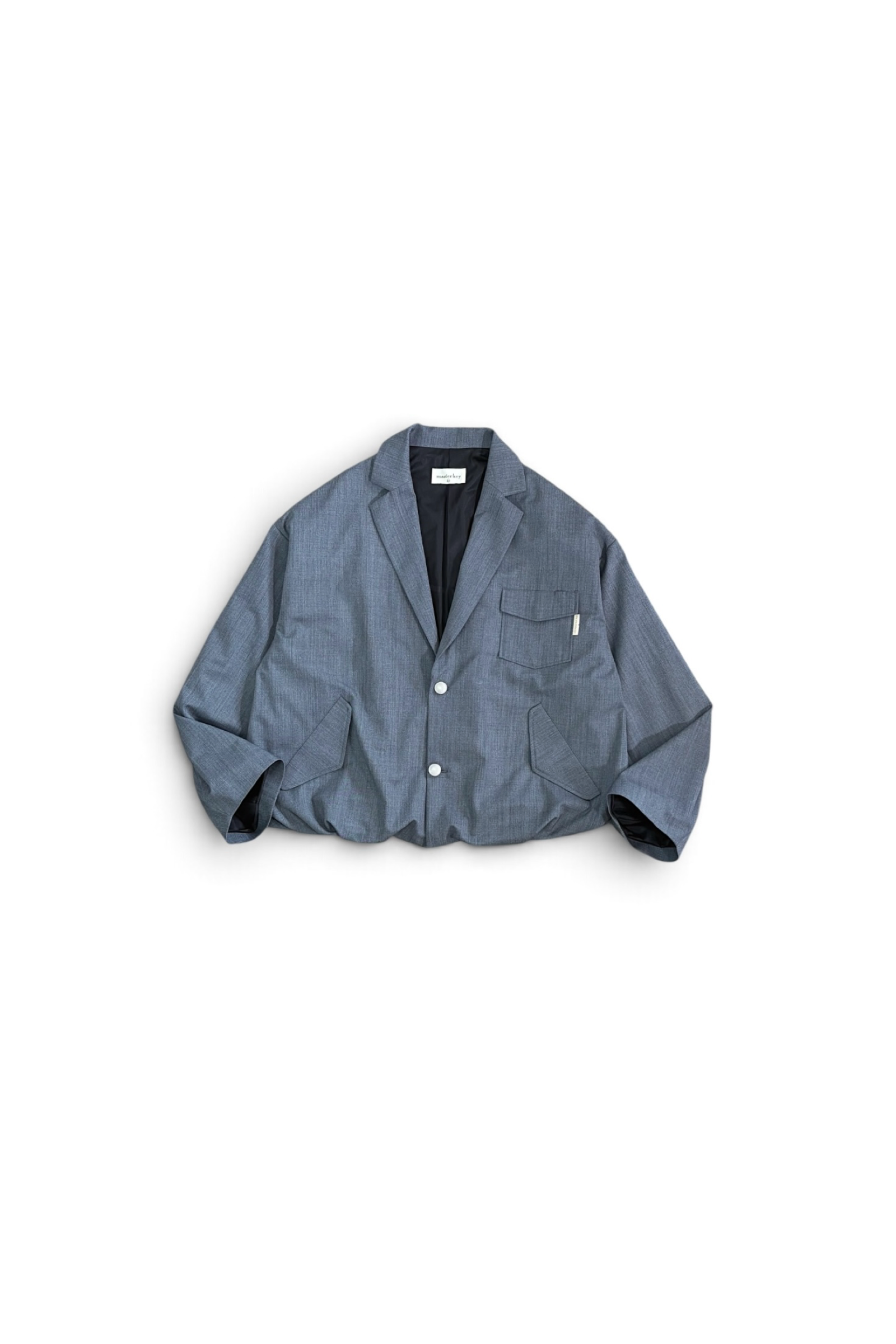 UTILITY FORMAL-JK / ユーティリティフォーマルジャケット : ラペルドジャケット - GRAY