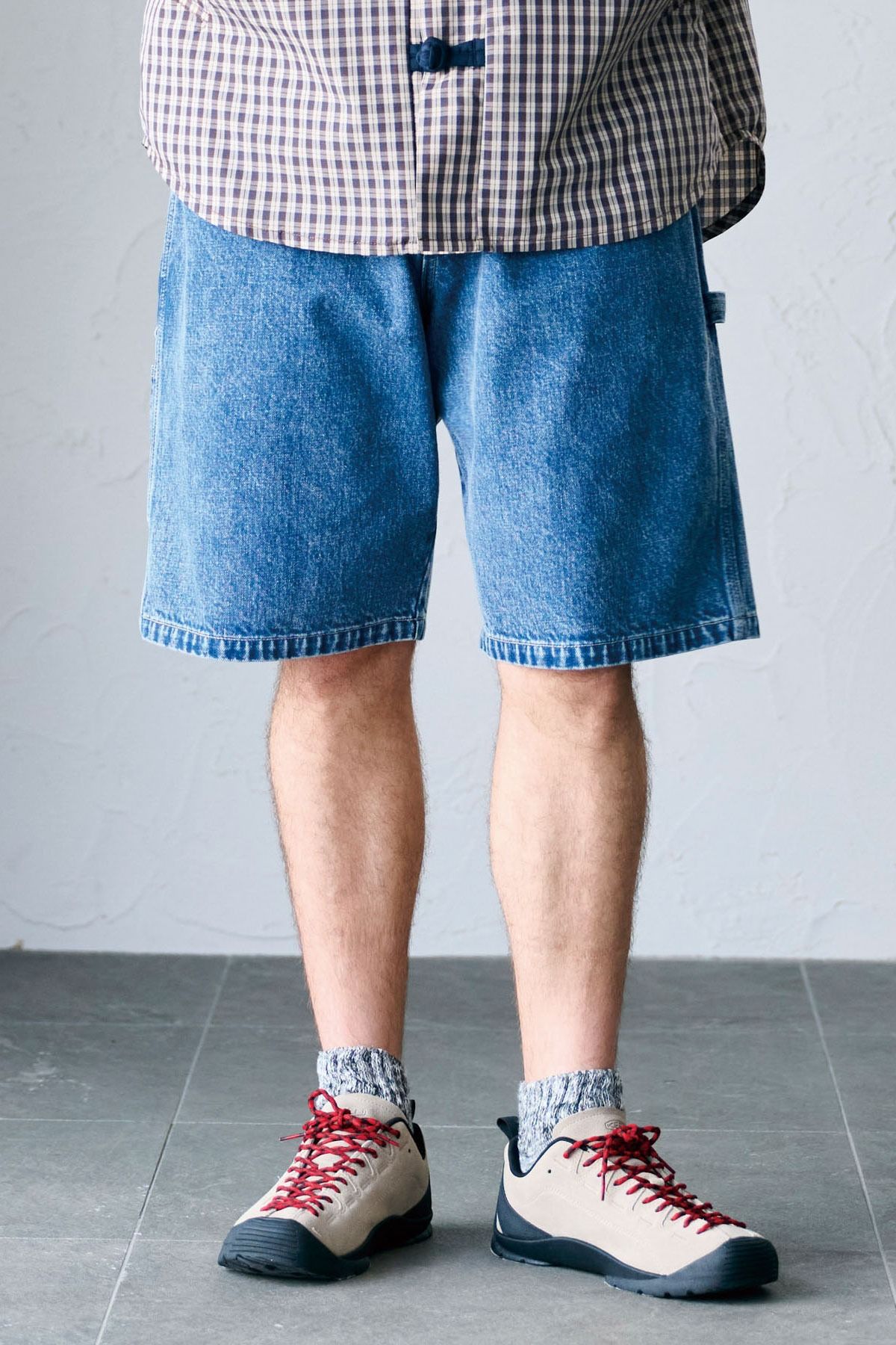 PURISM / EASY CARPENTER SHORT デニムイージーショーツ - INDIGO