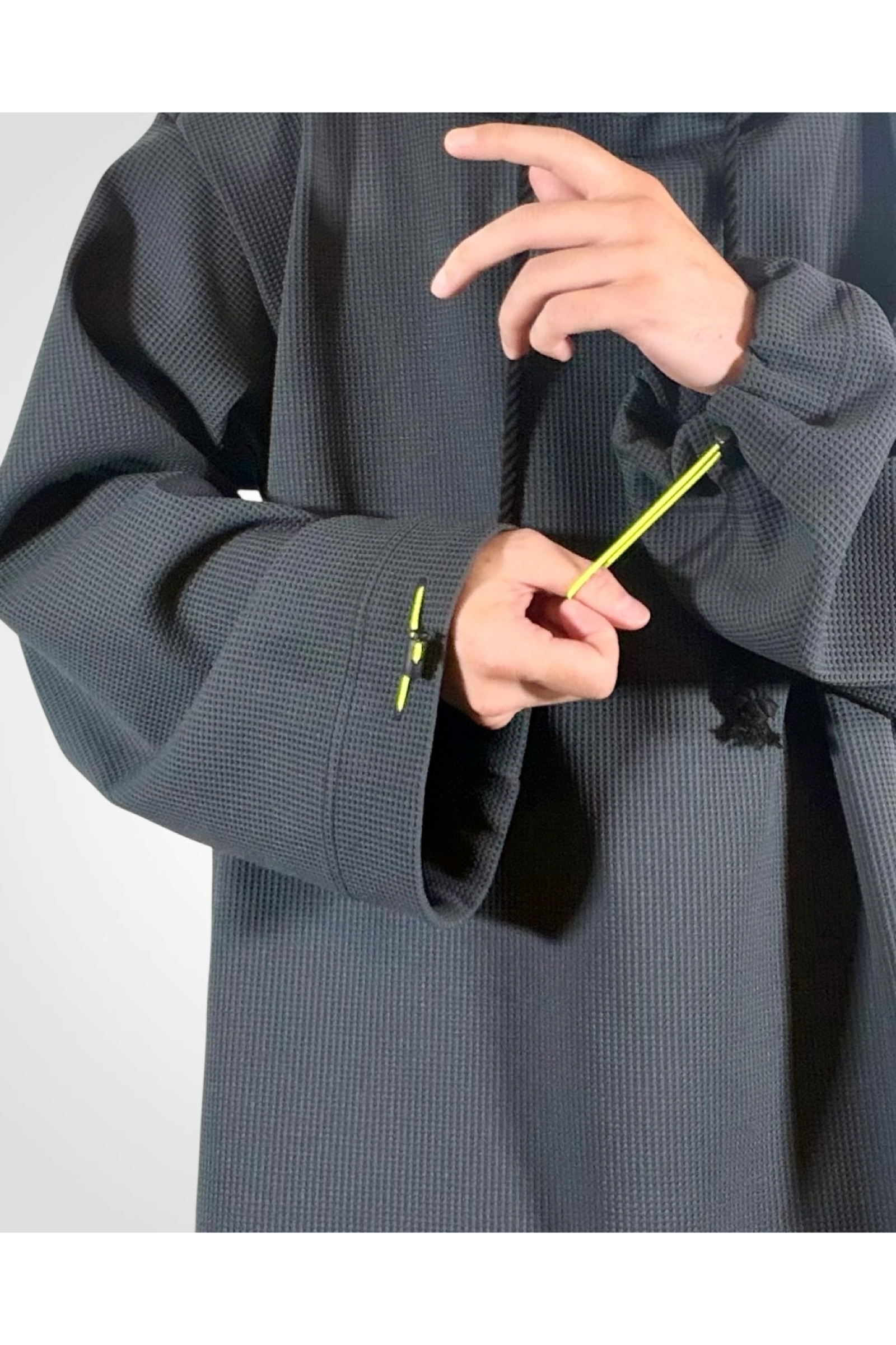 FISHERMAN-SWAET / フィッシャーマン スウェット : モックネックプルオーバー - GREEN