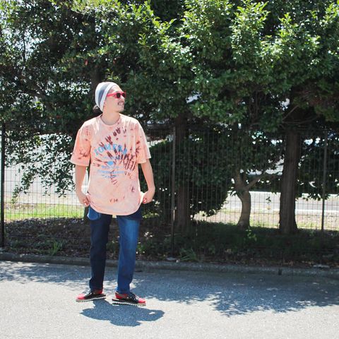 夏のTシャツスタイル