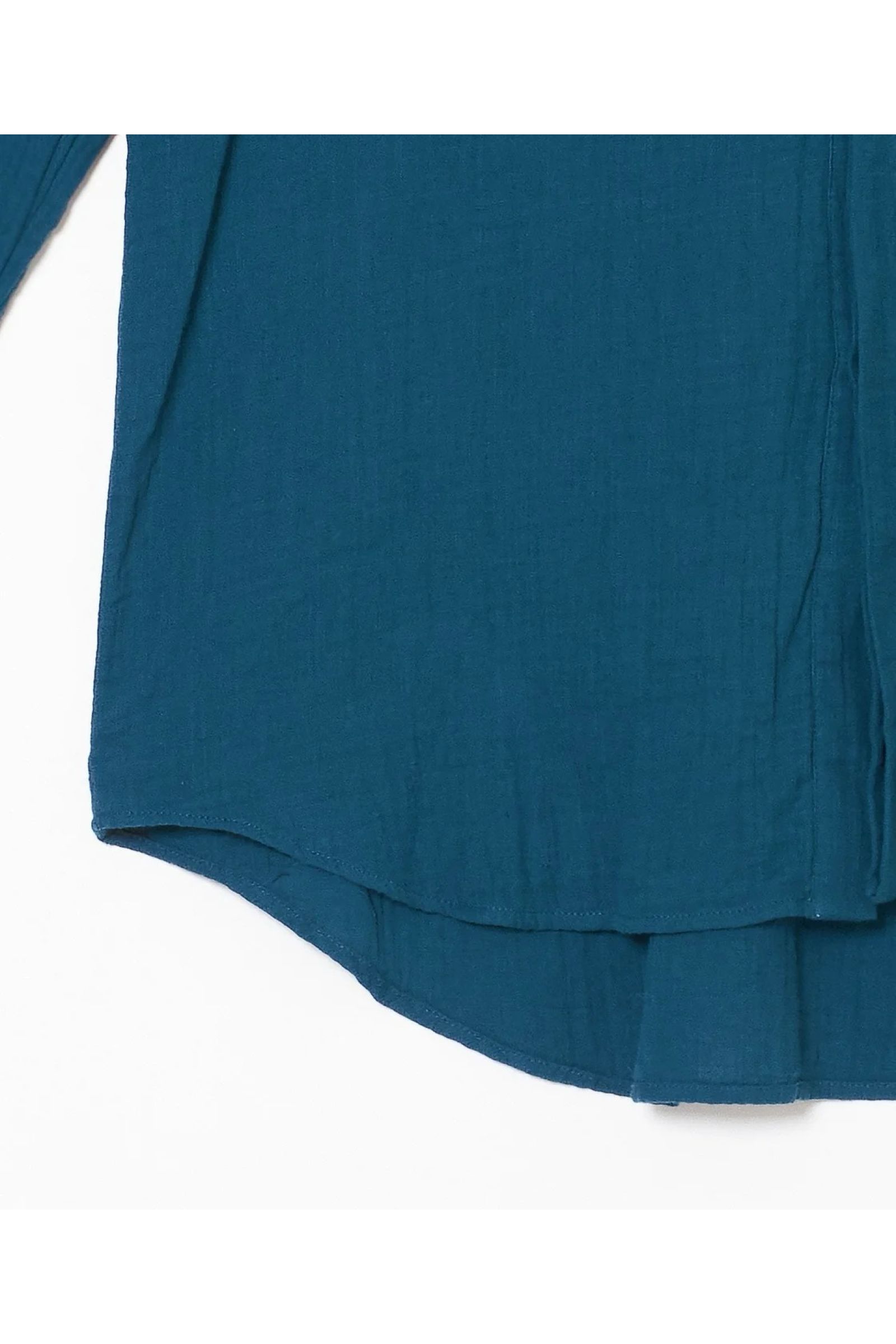 Gauze dress shirt / ガーゼドレスシャツ - BLUE