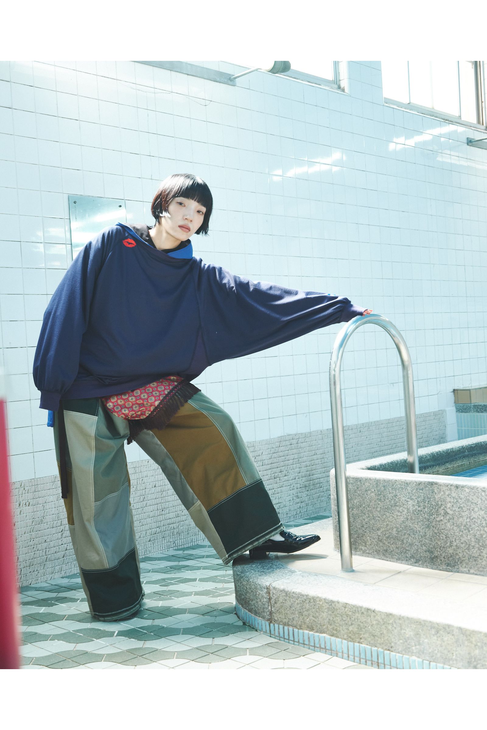 PLAYBOY-SWAET / プレイボーイ スウェット : スウェットシャツ - NAVY