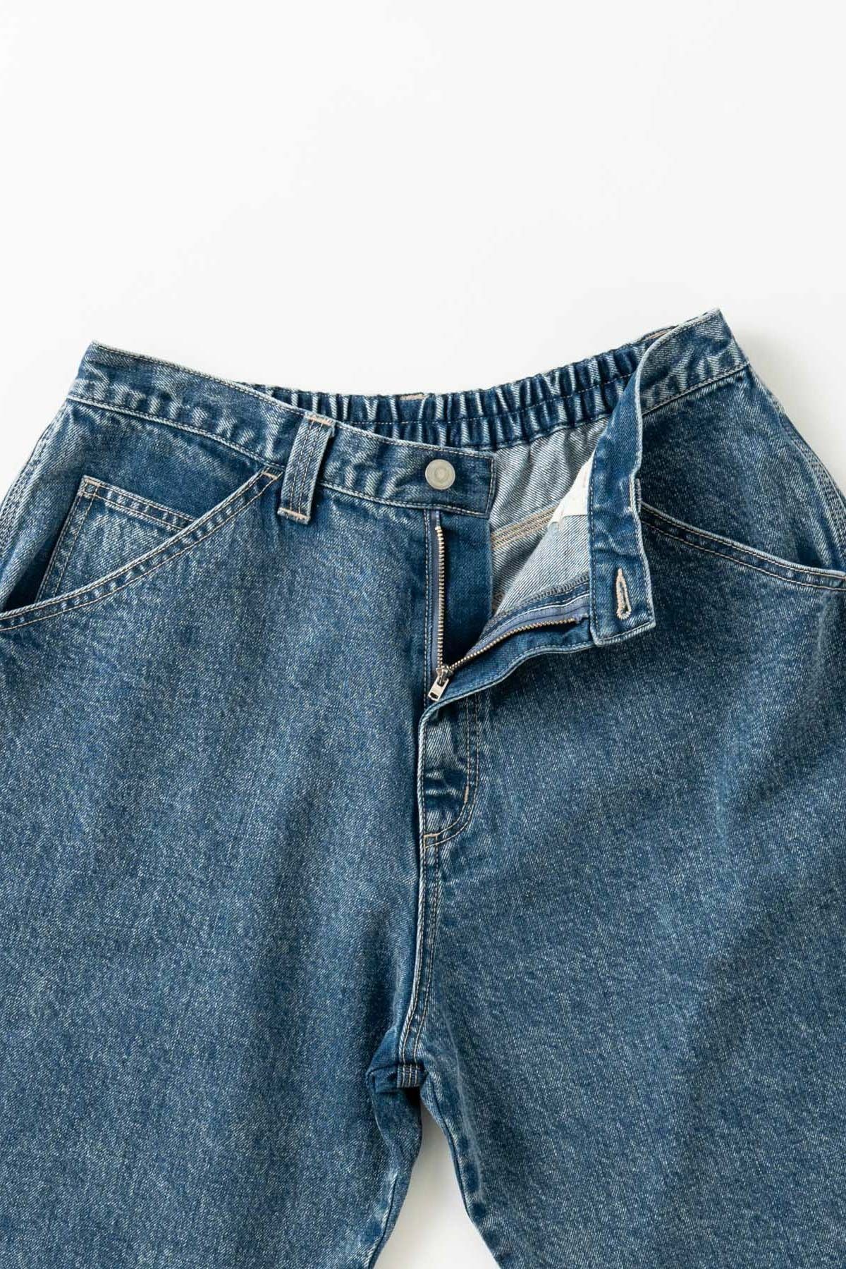 PURISM / EASY CARPENTER SHORT デニムイージーショーツ - INDIGO