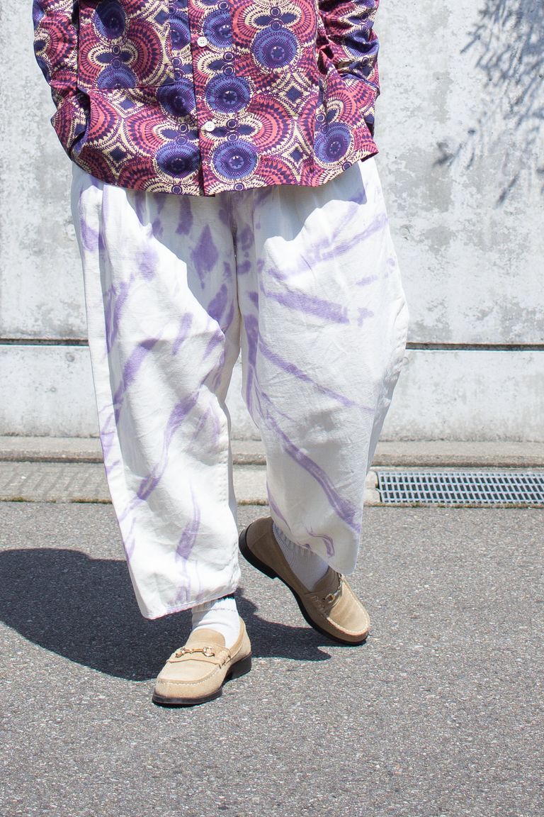 Dobby Drill 2tuck Pants / ドビードリル2タックパンツ - Off-White x