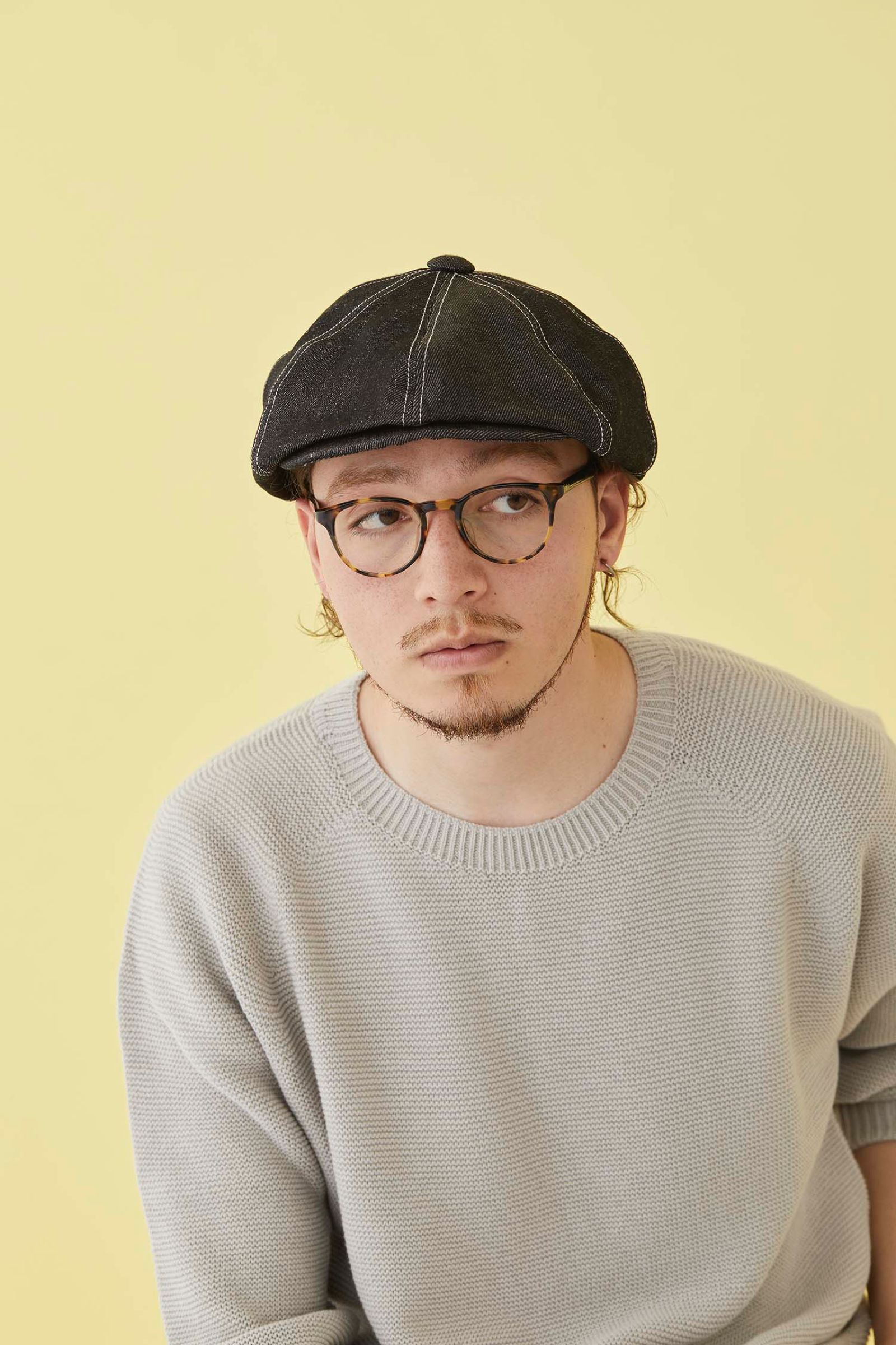 CPH - 575LD LINEN DENIM CASQUETTE / リネンデニムキャスケット(帽子