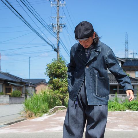 秋のセットアップ風スタイル