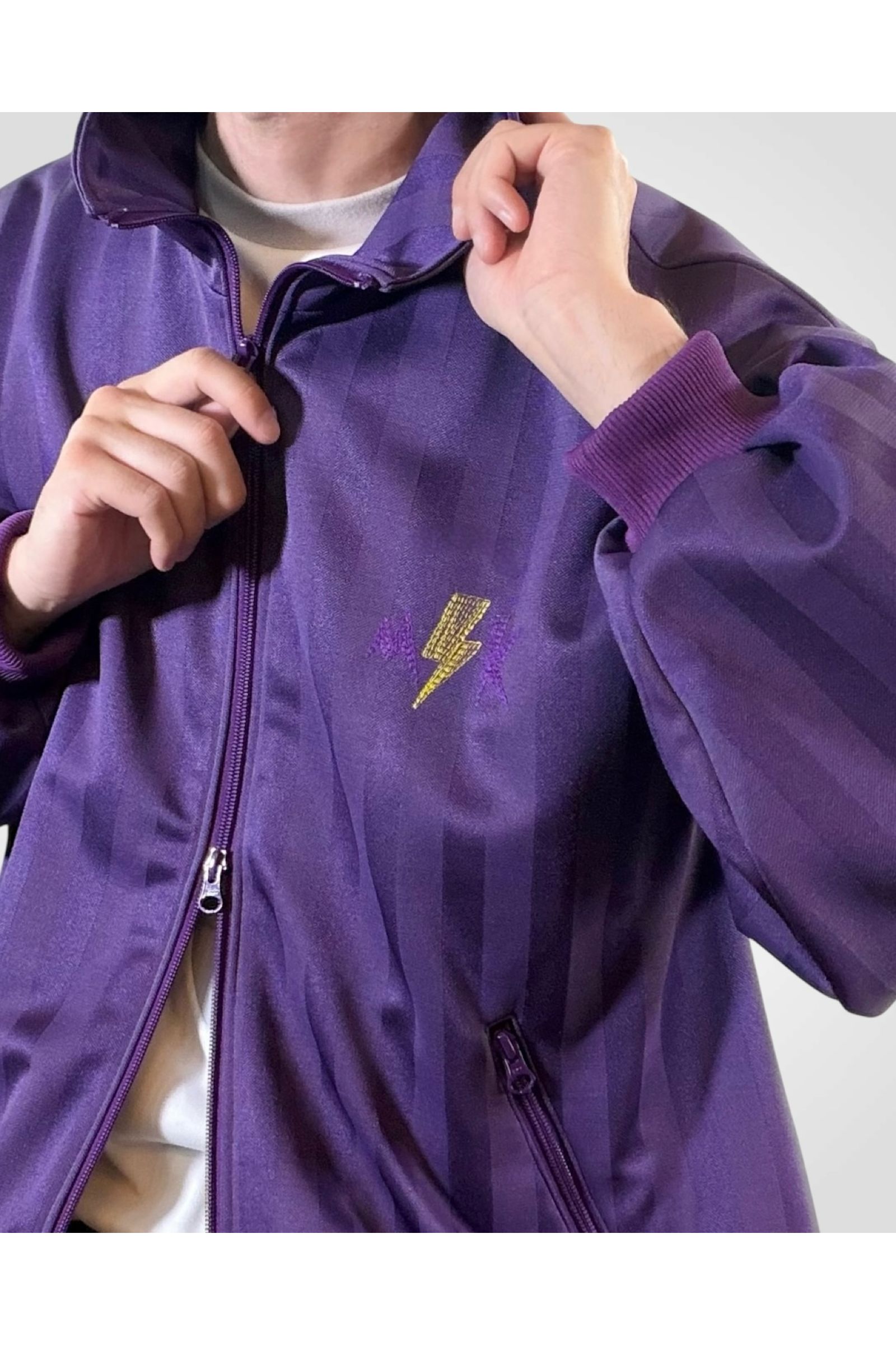 RODMAN-JK / ロッドマン ジャケット : ジャージジャケット - PURPLE