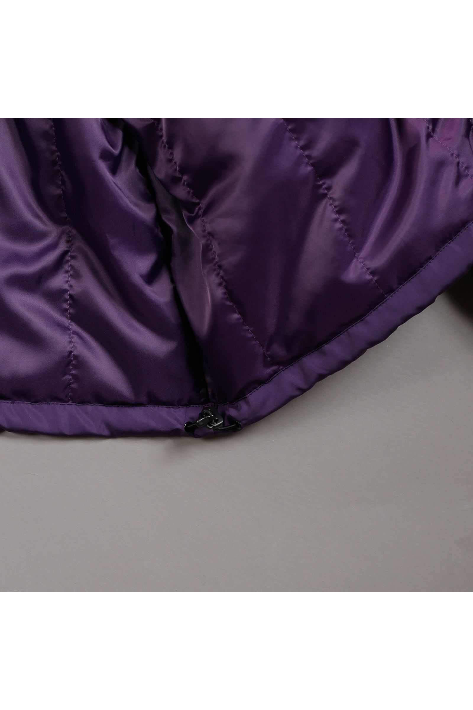 中綿ジャケット  : BIG POCKET HOODED PUFF JACKET "HYATT PUFF" / ビッグポケットフーデッドパフジャケット - パープル