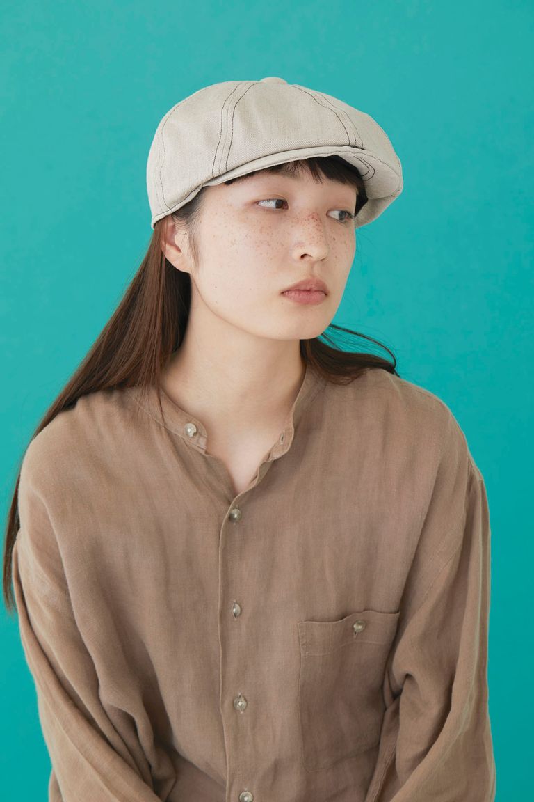 CPH - 502LD LINEN DENIM CASQUETTE / リネンデニムキャスケット(帽子