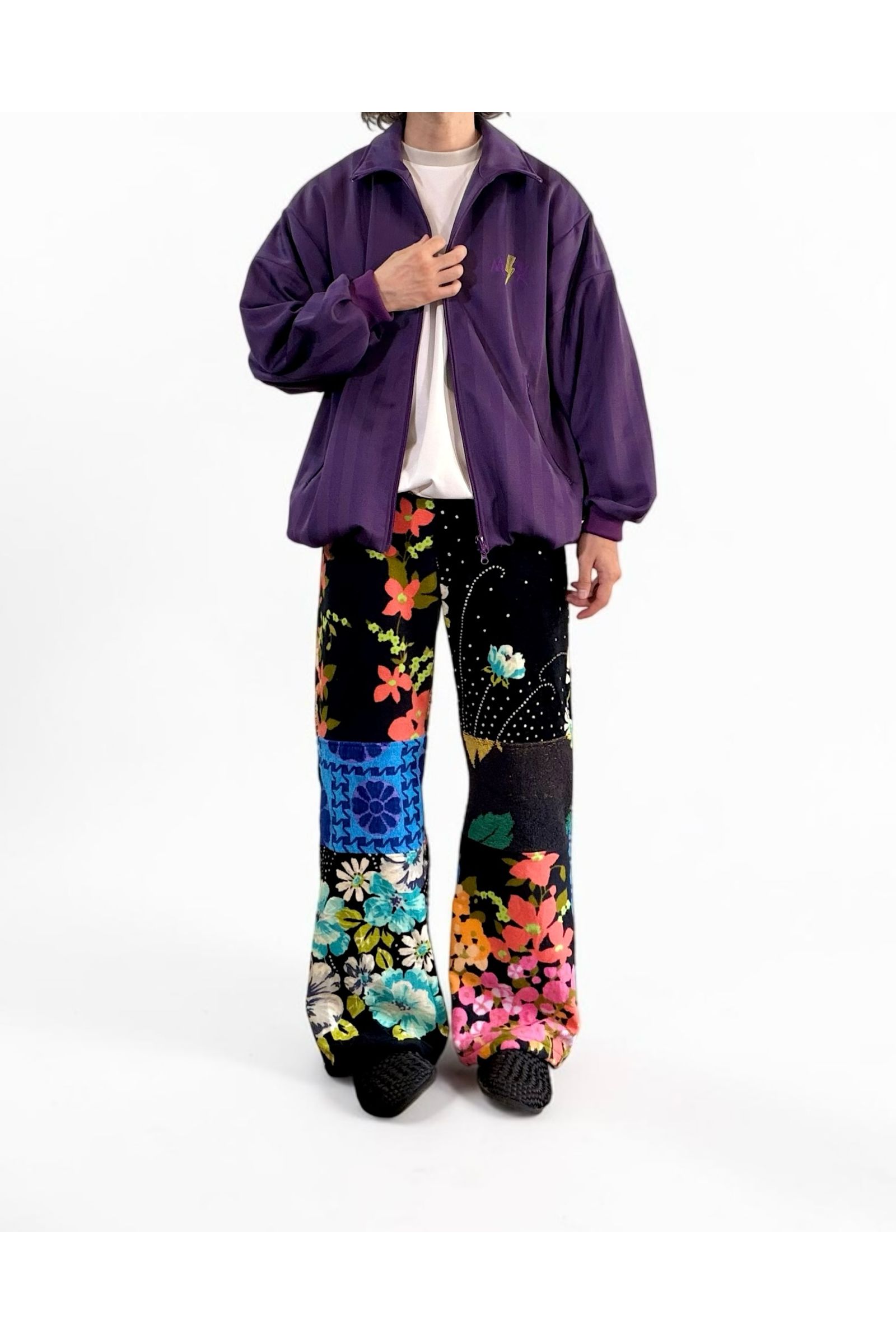 RODMAN-JK / ロッドマン ジャケット : ジャージジャケット - PURPLE