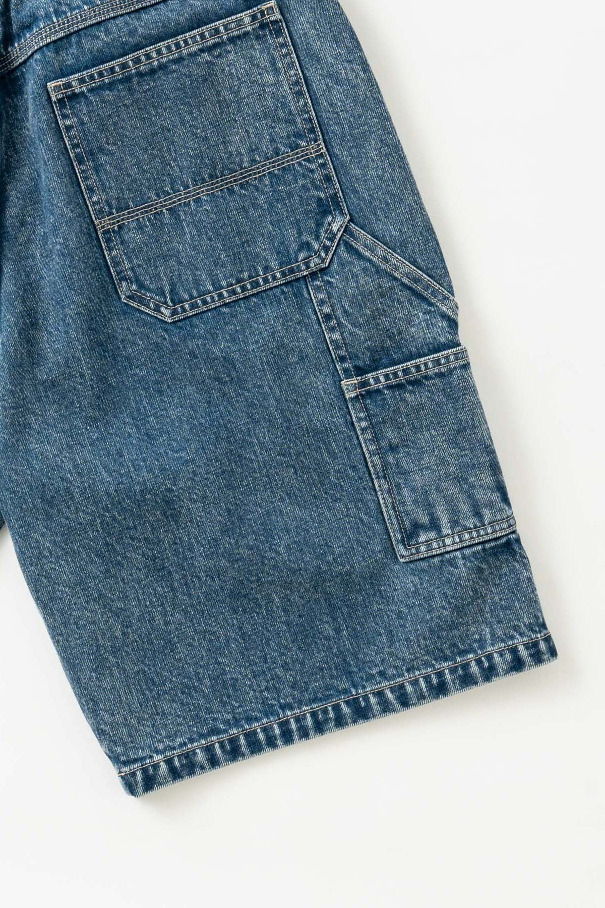 PURISM / EASY CARPENTER SHORT デニムイージーショーツ - INDIGO