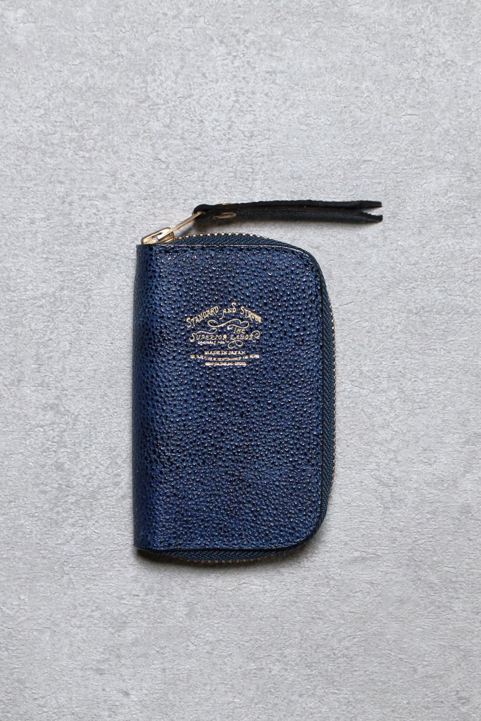 THE SUPERIOR LABOR - キーケース : KUROZAN zip key case / 黒桟