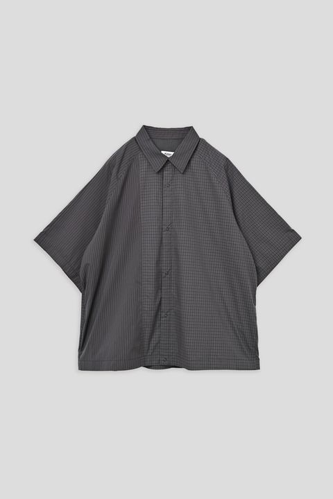 BURROUGHS / CRAZY SS SHIRT 半袖シャツ - CHARCOAL