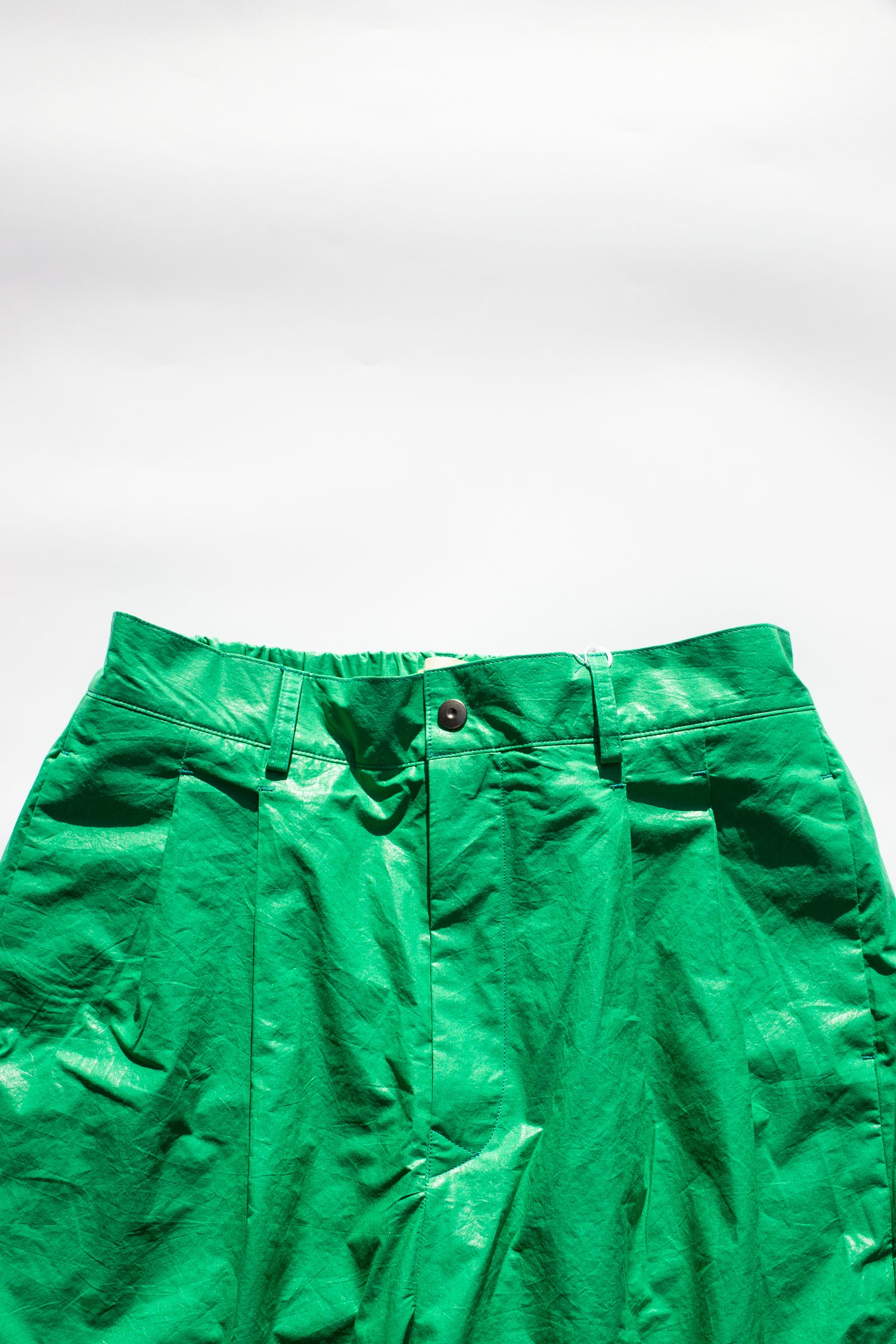 ワイドツータックパンツ :  FILM-PT / フィルムパンツ - GREEN