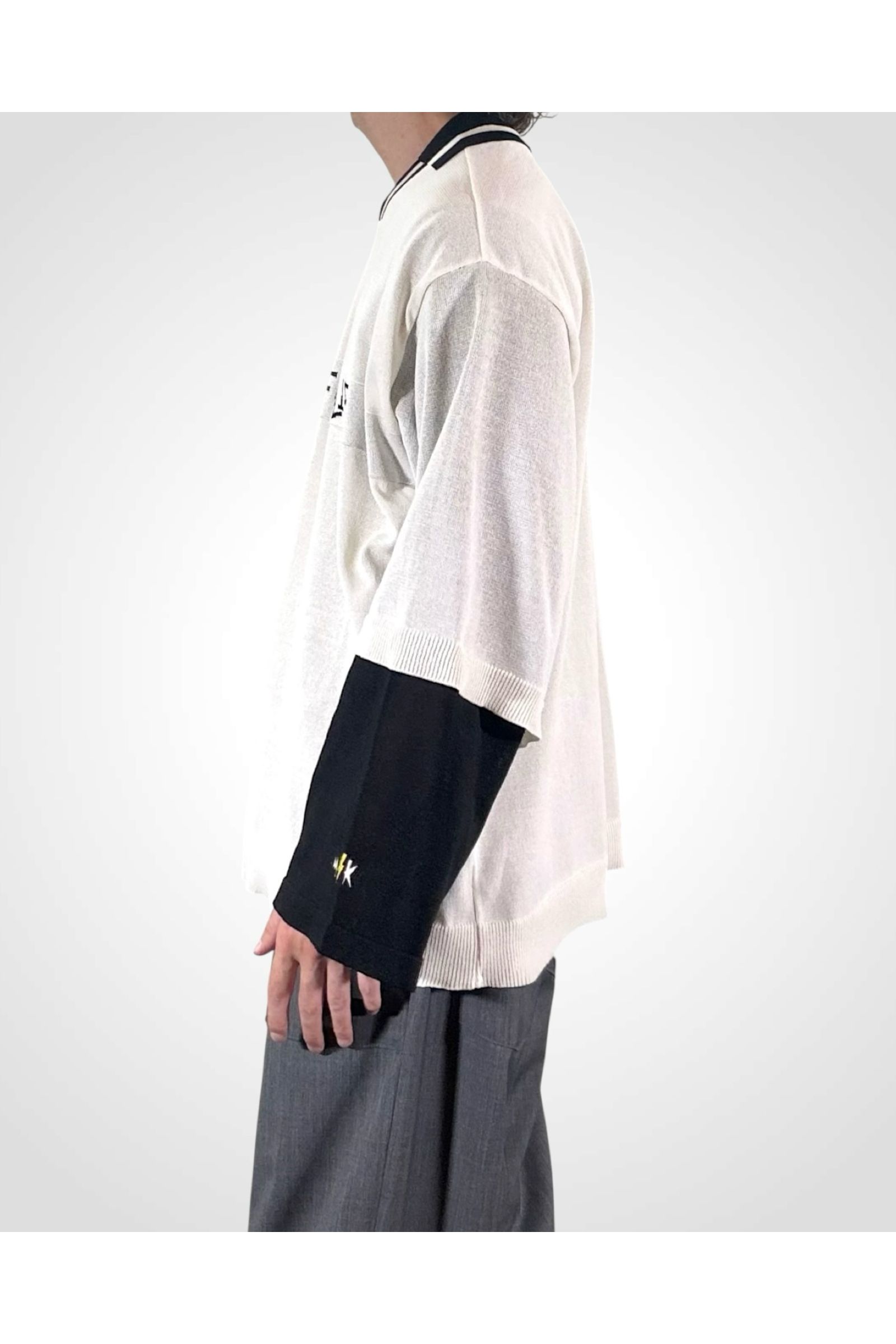INVICTUS FC-KNIT / インビクタス フットボールニット : ゲームシャツ - WHITE