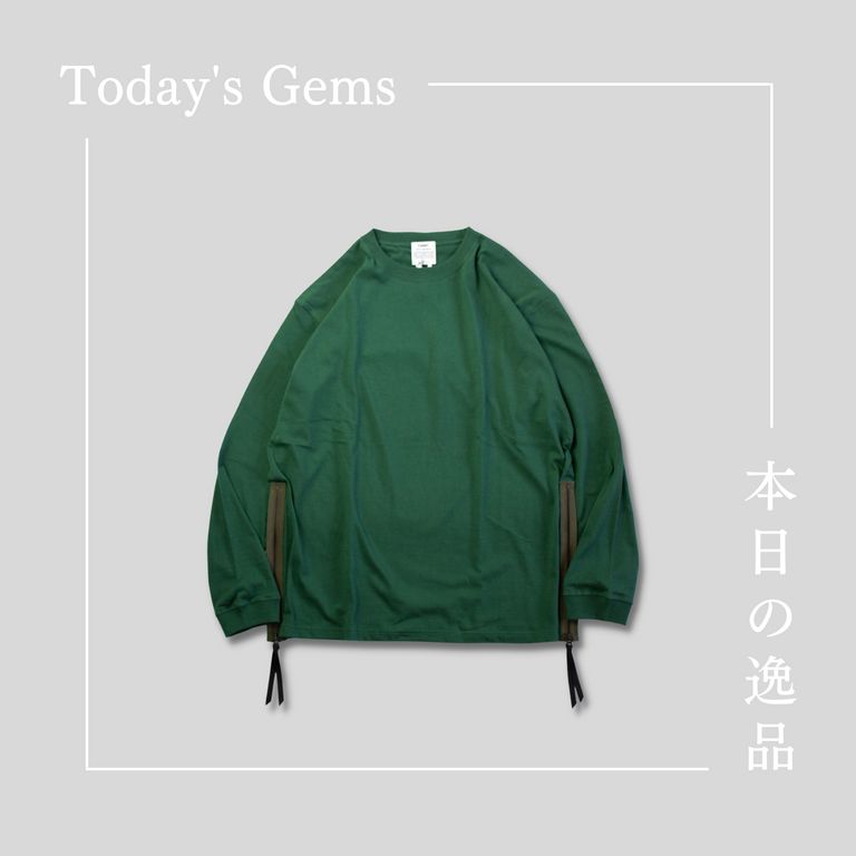 本日の逸品【kelen : SIDE ZIP H.W CUT&SEWN "RUIRU"】