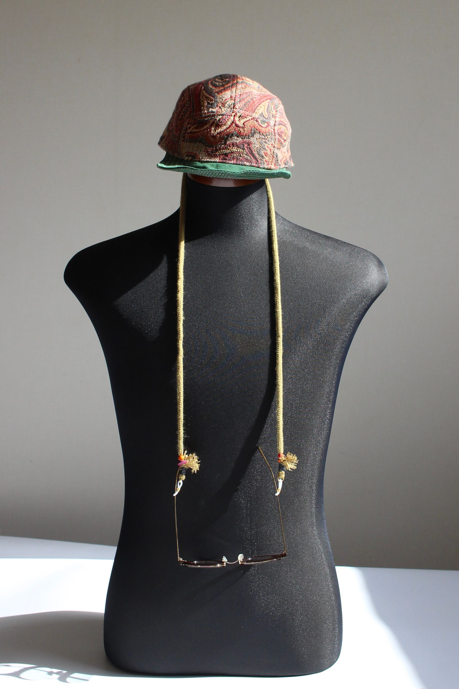 Glass Cord CAP - Cerambycidae / グラスコードキャップ 【ゴブラン x 帆布】